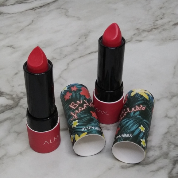 🆕2 Almay Lip Vibes Lipstick 510 Be Fearless Matte - Picture 2 of 3